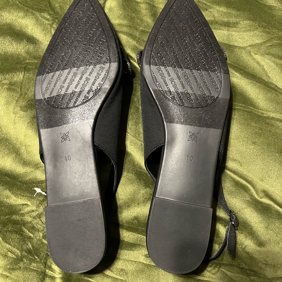 BCBGeneration Black Slingback Flats - Picture 3 of 3